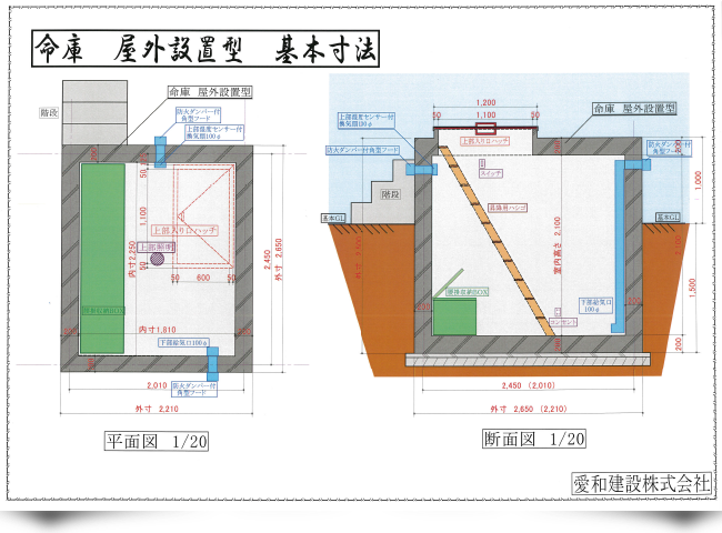 屋外設置型